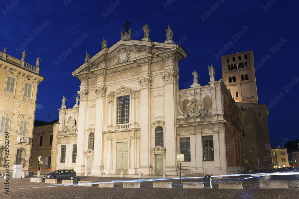Church in Mantova, Lombardy, Italy