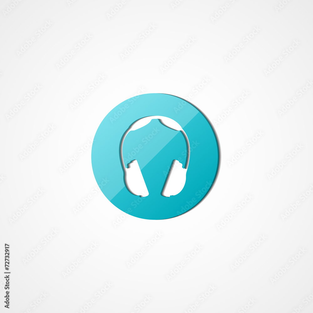 Headphones web icon