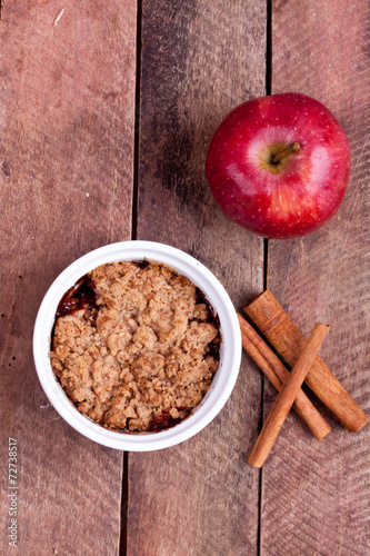 apple crumble