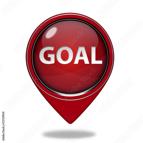 Free Download Goal pointer icon on white background - GFXLoad
