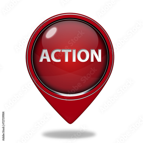 Free Download Action pointer icon on white background - GFXLoad