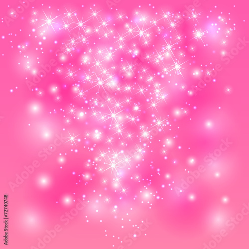 Pink shining background