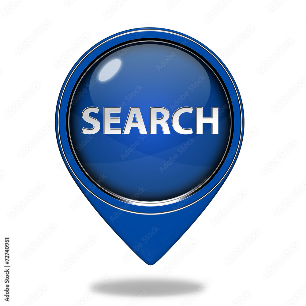 search pointer icon on white background search pointer icon on white background