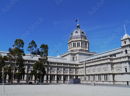 The Royal Exhibition Building in Carlton Gardens in Melbourne