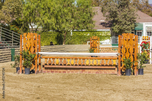 hunter jumping obstacle