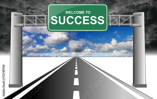 welcome to success  2 sky with clouds 2