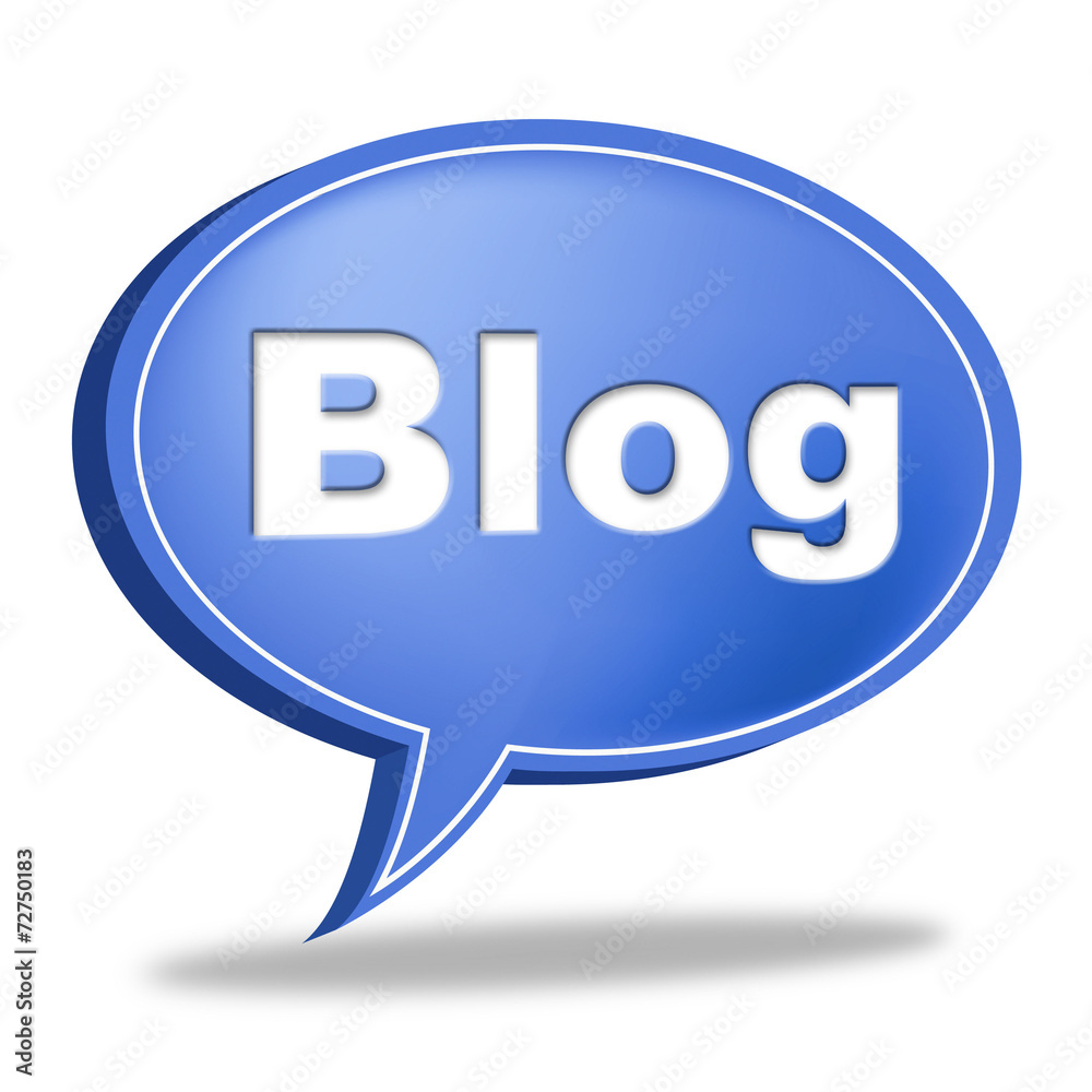 Blog Message Means World Wide Web And Blogging Blog Message Means World Wide Web And Blogging