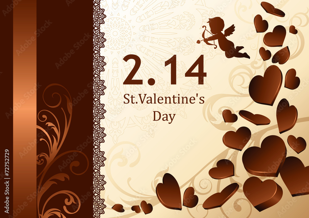 Obraz premium バレンタインデー