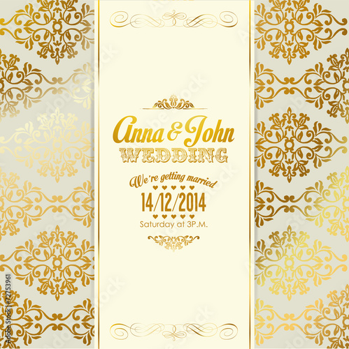 Wedding invitation