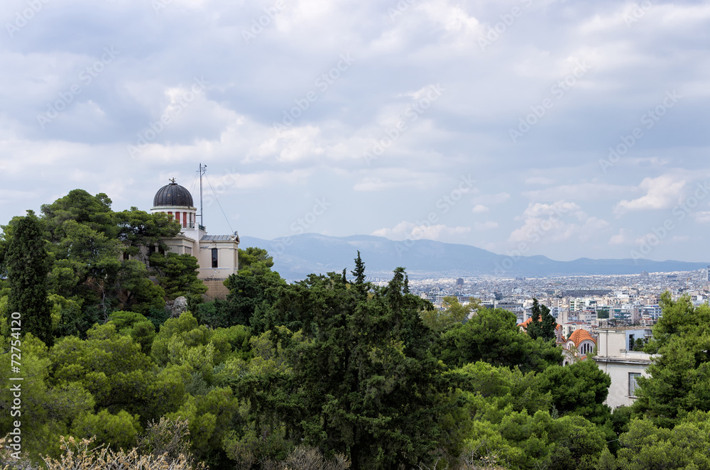 View to Athens city, Greece