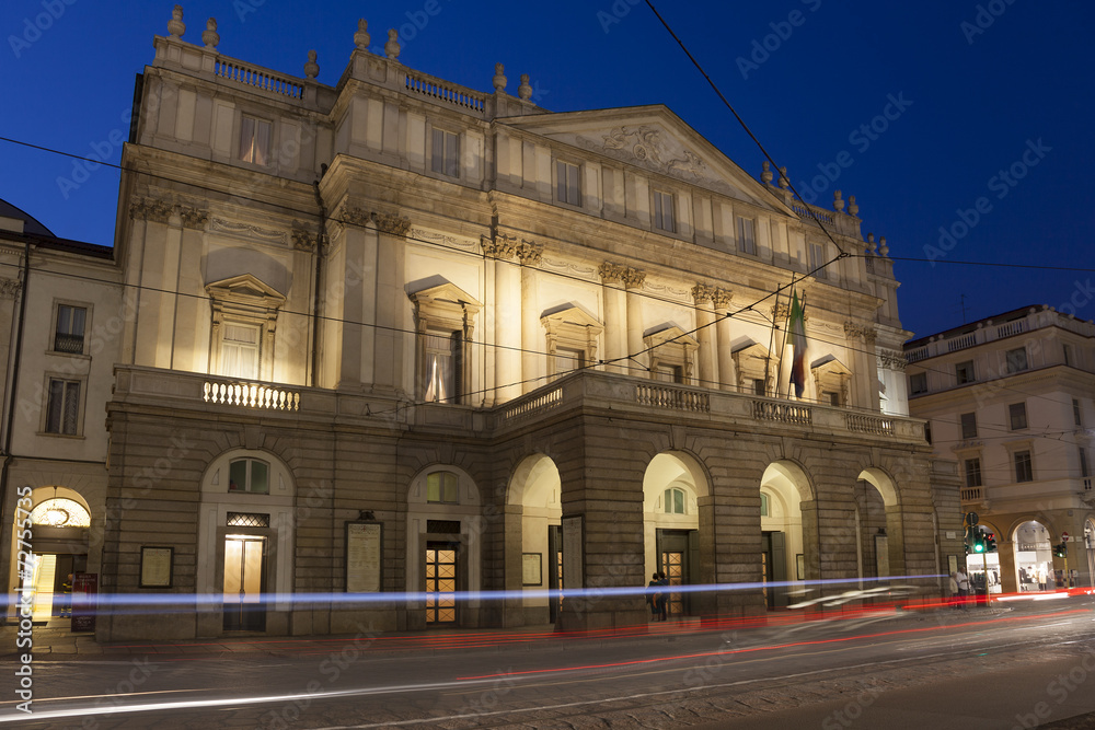 La Scala Opera House, Milan, Lombardy, Italy