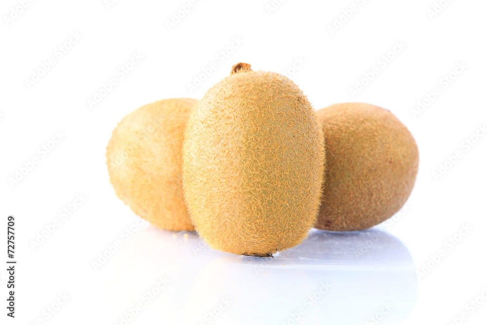 Kiwi Isolated On White Background Kiwi Isolated On White Background