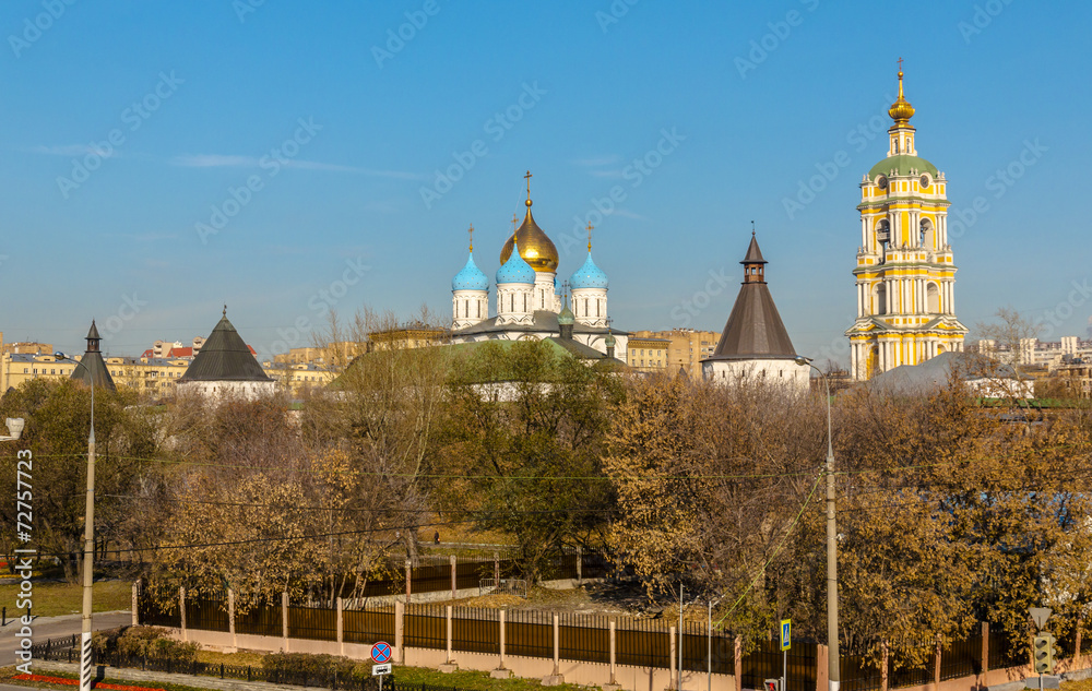 Novospassky Monastery StockFoto Adobe Stock