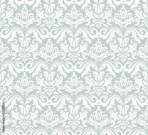Floral Seamless  Pattern. Orient Abstract Background