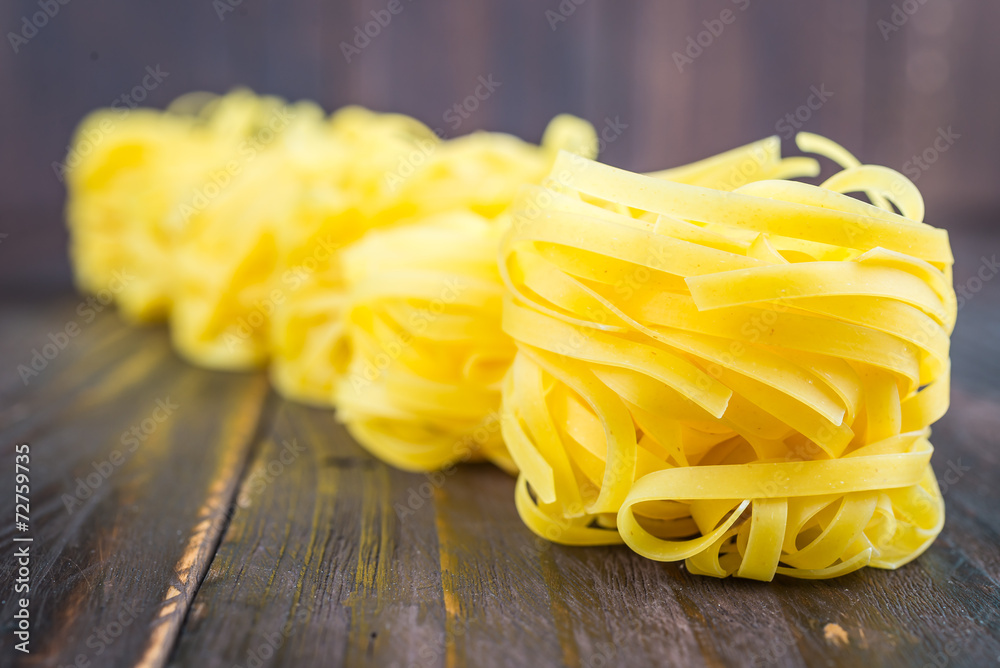 Raw pasta Raw pasta