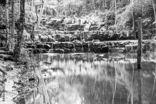 Samlan waterfall at Saraburi province photo