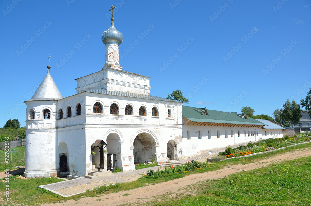 Николаевский Клобуков монастырь в городе Кашин Тверской области