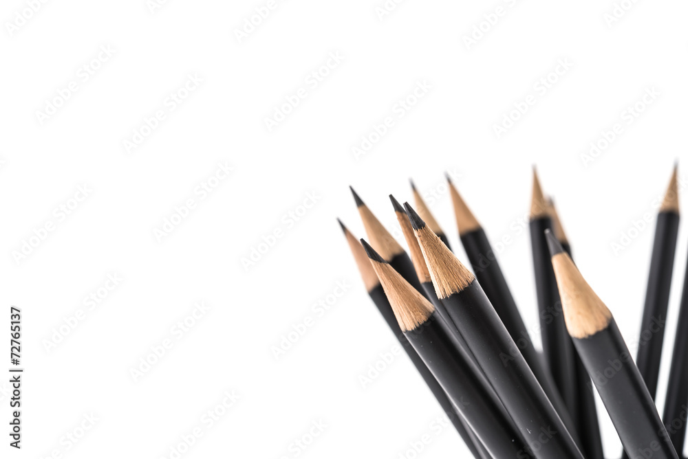 Pencil isolated on white background Pencil isolated on white background