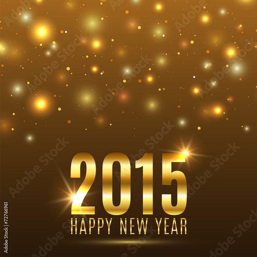 Happy New Year 2015 celebration background