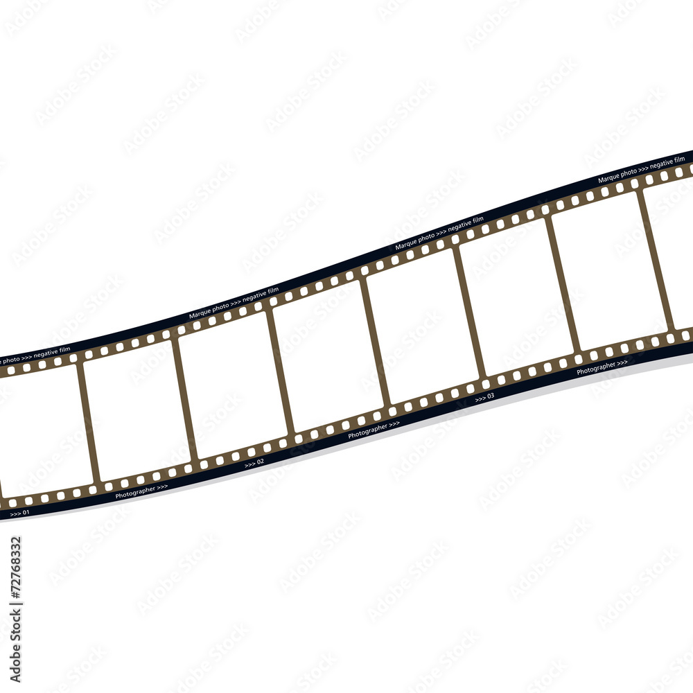 Pelicule photos horizontal