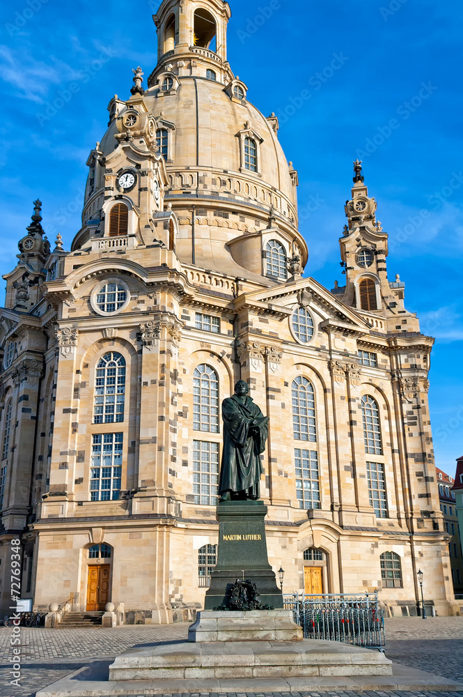 Fototapeta premium Frauenkirche in Dresden