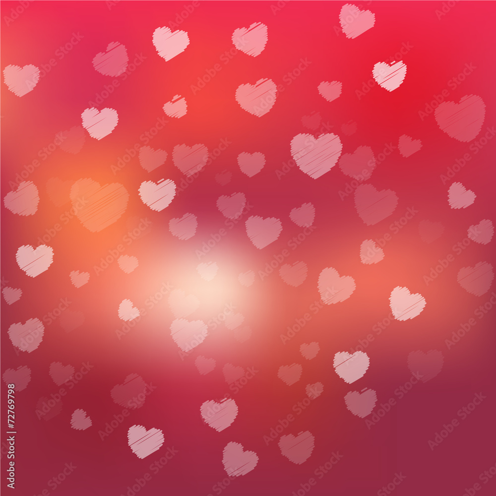 Abstract Background for Valentines Day. Vector illustration.