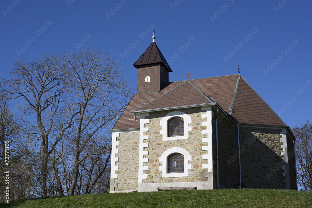 beautiful church on medvednica