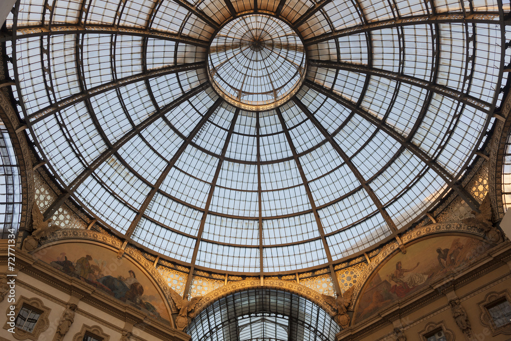 Vittorio Emanuele II gallery, Milan, Italy