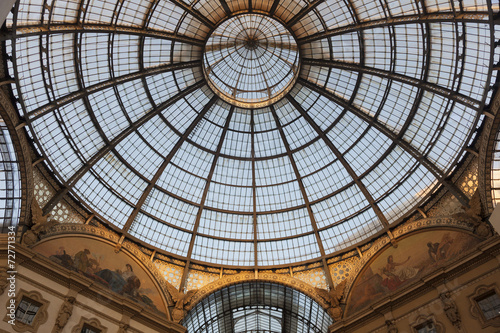 Vittorio Emanuele II gallery  Milan  Italy