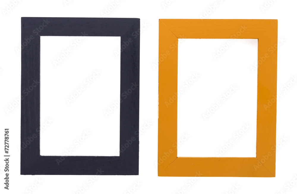 Frame isolated on white background Frame isolated on white background