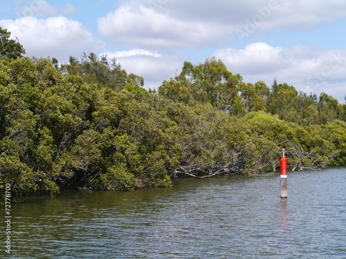 The fairway of the Parramatta River in Sydney
