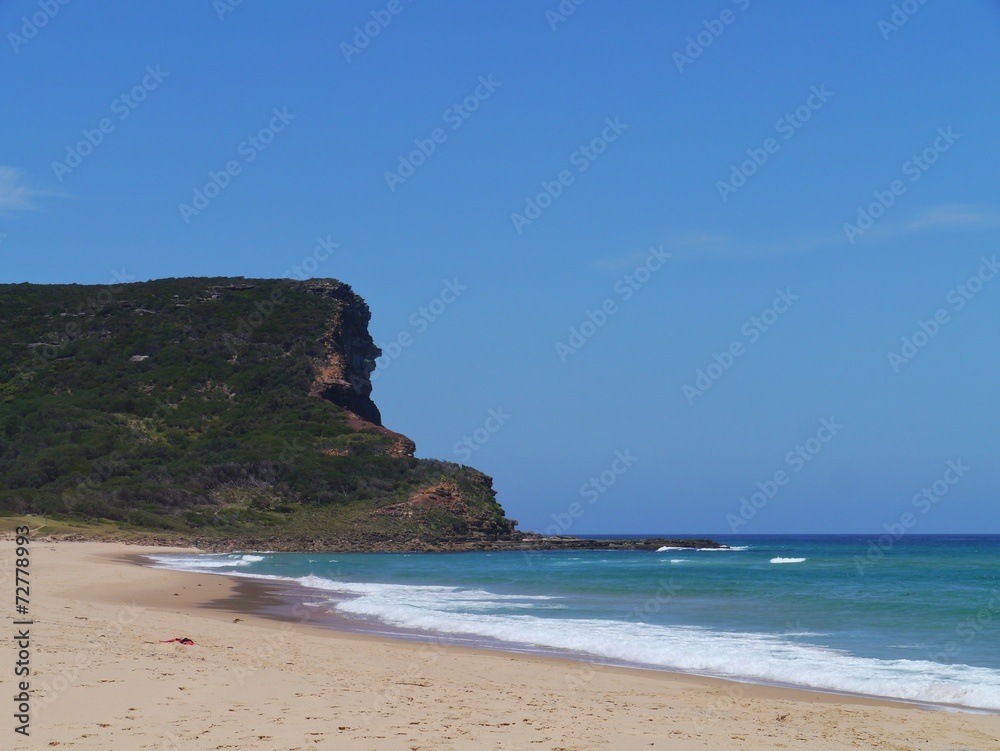 The southern ocean seen from Garlie beach in Australia