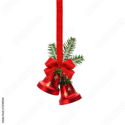 Rotes Weihnachtsglöckchen