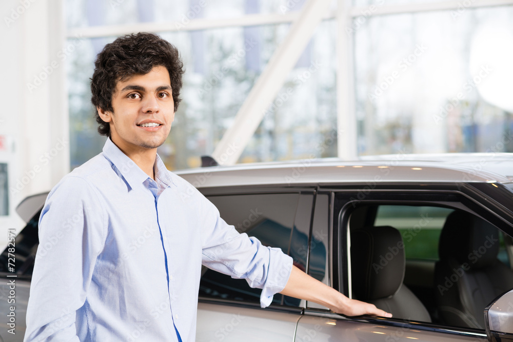 Fototapeta premium Car buying