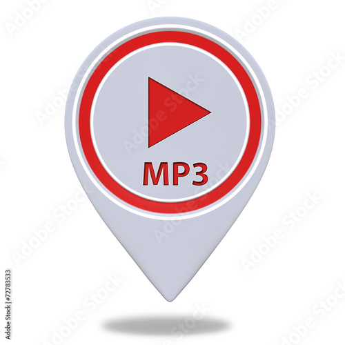 Free Download music pointer icon on white background - GFXLoad