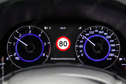 Tacho 80km/h