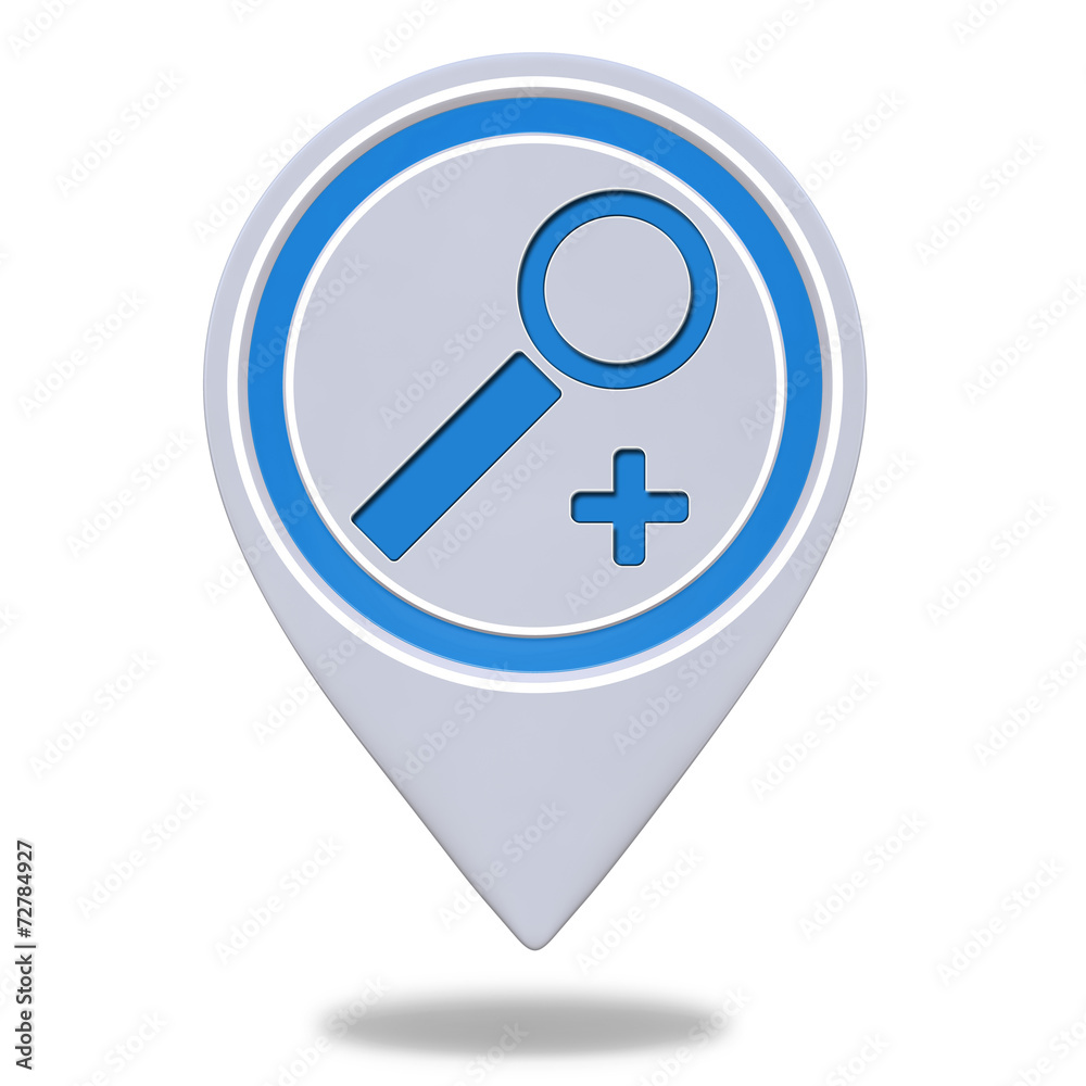 search pointer icon on white background search pointer icon on white background