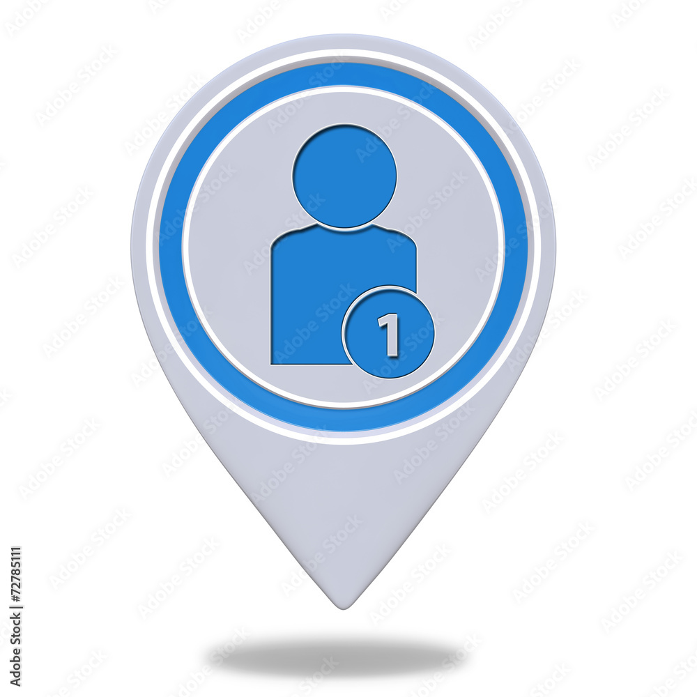 add pointer icon on white background add pointer icon on white background