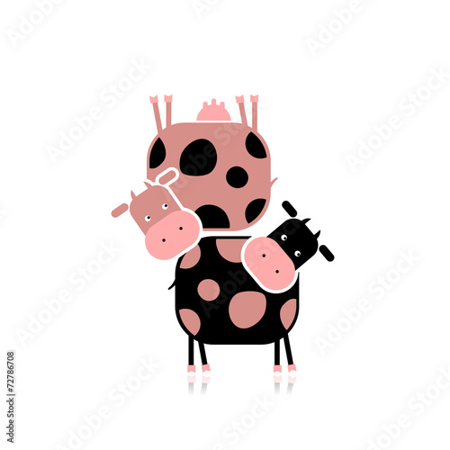 Funny cows for your design