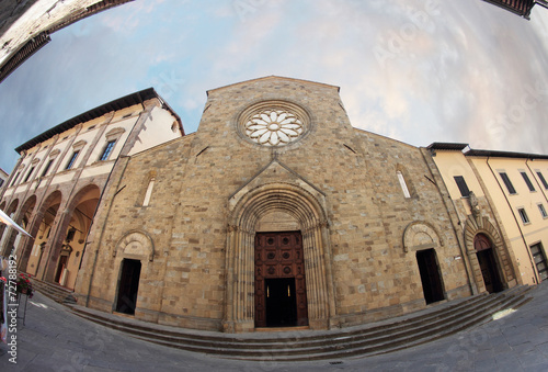 The Cathedral of Sansepolcro, Italy photo