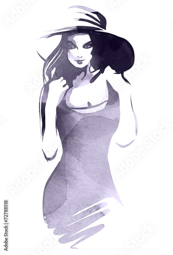 Woman with Hat