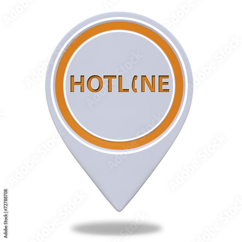 Hotline pointer icon on white background Free Download Hotline pointer icon on white background - GFXLoad