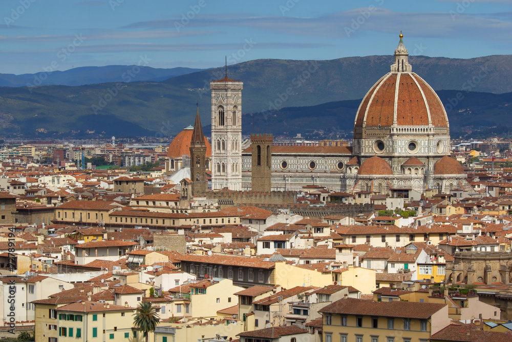 Historic center of Florence (Tuscany, Italy)