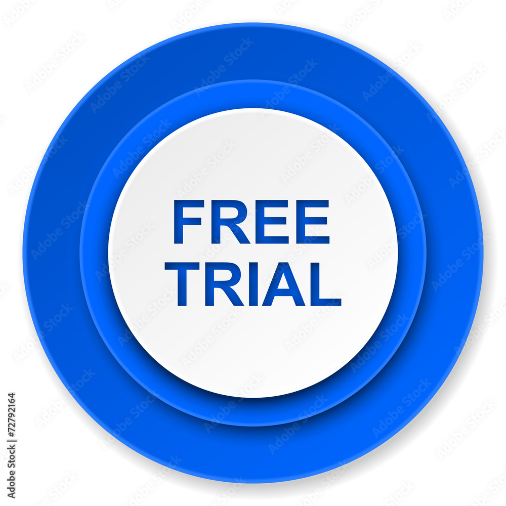 free trial icon free trial icon