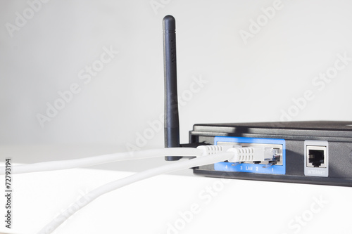 Internet router photo