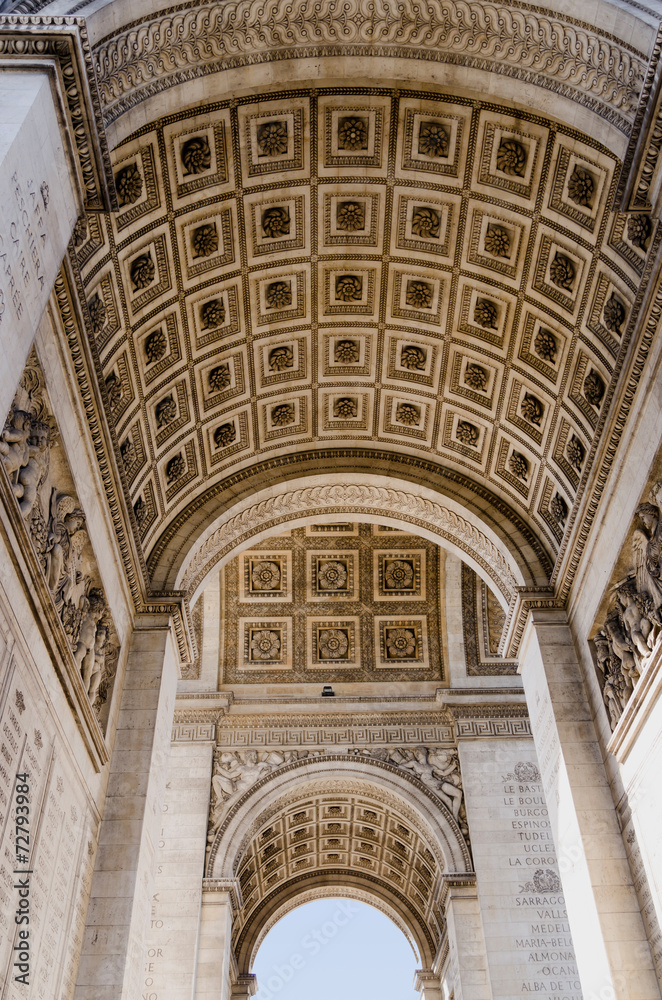Triumphal Arch from below