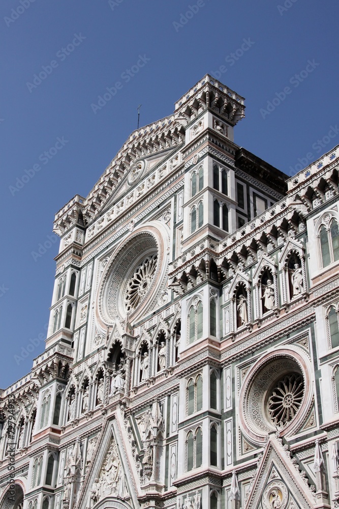 Basilica of Saint Mary of the Flower in Florence, Italy
