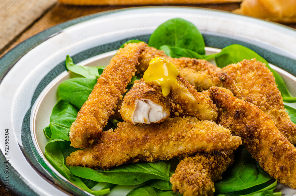 Corn crusted Chicken Tenders Corn crusted Chicken Tenders