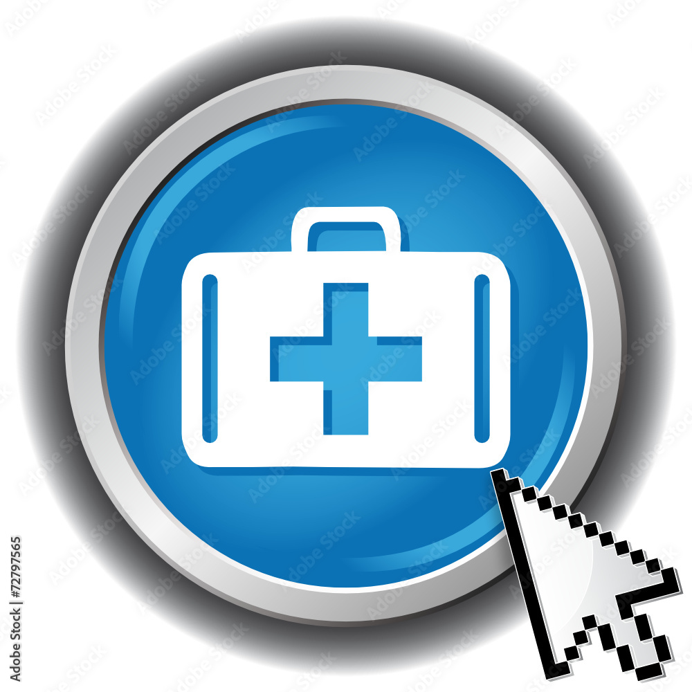 Fototapeta premium AID KIT ICON