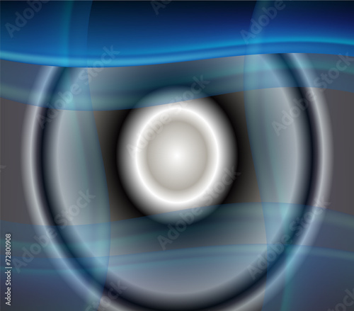 Creativity Background of Blue and black Waves Vector 